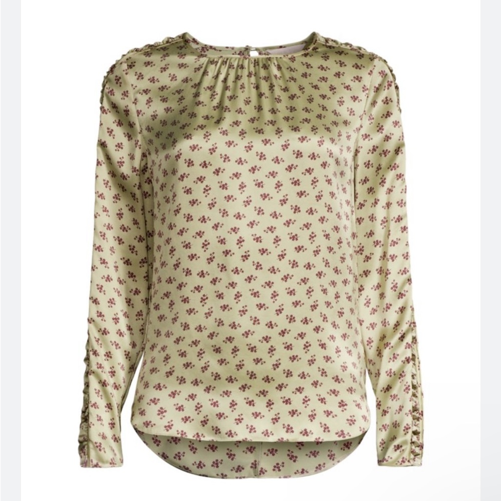 Rebbeca taylor sage fleur top size 0 new with tags
